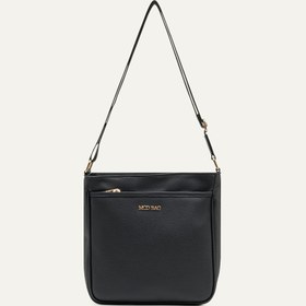 Resim Rose Siyah E. Deri Bebek Çantası 