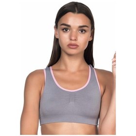 Resim Emay Bayan Seamless Double Toparlayıcı Sporcu Sütyen 4024 