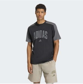 Resim Adidas Collegiate Erkek Siyah Antrenman T-shirt Kd0068 