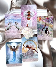 Resim BastetTarot Özel Tasarım Hera Tarot Destesi Ve Kitapçığı 