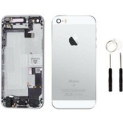 Resim İphone 5G Dolu Kasa Beyaz (Tamir Seti Hediyeli) 