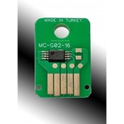 Resim G540 G640 Cihazları Atık Mürekkep Tankı Chip Canon MC-G02 Bakım Kartuşu Chip 