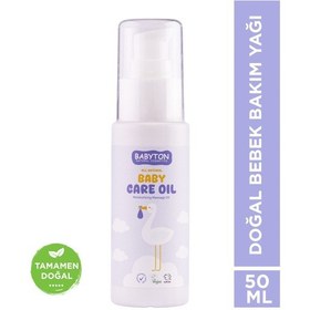 Resim Babyton Doğal Bebek Bakım Yağı 50 ML 