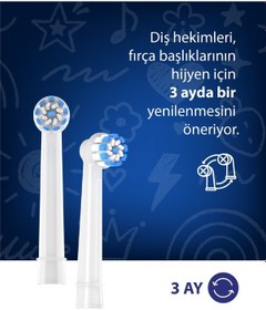 Resim Wohler Değiştirilebilir Başlıklı Pilli Kız Çocuk Diş Fırçası 3+ , Fda Onaylı Pilli 
