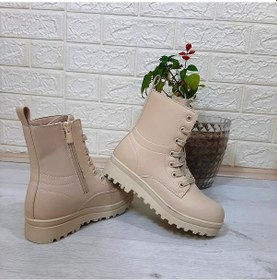 Resim Polact 23001 Bej Fermuarlı Bağacaklı Kız Çocuk Bot 001 
