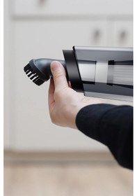 Resim Umie Els24 Emiş Kablosuz Şarjlı Taşınabilir Type-c Ev Ve Araç El Süpürgesi 6000pa Siyah 50w 400 Mah 