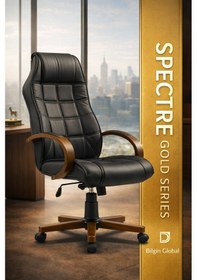 Resim Spectre Premium Yönetici Ofis Ve Büro Koltuğu Anatomik Tasarım Lüks Oturum Konforu Siyah 