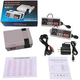 Resim Retro 620 Oyunlu Nostalji Tv Atari Oyun Konsolu 2 Kollu Set Scart Baslıksız 