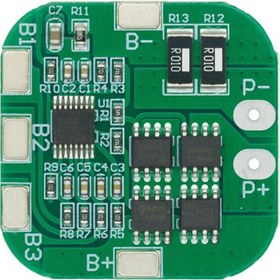 Resim Li-Ion 18650 16.8 V 4s 20 A Lityum Batarya Bms Koruma Kartı 