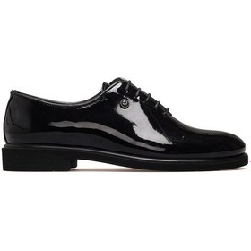 Resim Pierre Cardin Erkek Hakiki Deri Klasik Günlük Ayakkabı 25k 14203 M Siyah Rugan SIYAH RUGAN 