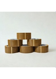 Resim 45mm Kahve Rengi Koli Bandı - Hotmelt - Extra Güçlü Yapışma 1 