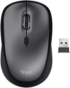 Resim Trust 24549 YVI+ Sessiz Kablosuz Mouse - Siyah 
