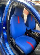 Resim AKINCI Honda Fc5 Arka Sırt 2+1 Arka Sırt Kolcaklı Model Komple Mavi Deri Uyumlu 