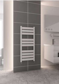 Resim Warma Norina Çelik Dizayn Boyalı Havlupan 600x1200 Pütürlü Beyaz Ral 9016 