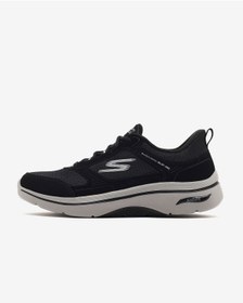 Resim Skechers GO WALK ARCH FIT 2.0 SEARED Erkek Siyah Yürüyüş Ayakkabısı 216650 BKGY | Orijinal 