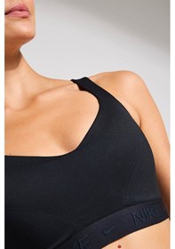 Resim Nike Training Indy Dri Fit High Support Sports Bra Kadın Spor Sütyen Bra Siyah Siyah - Siyah 