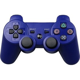 Resim Sony Playstation 3 Controle İçin Play Station 3 Joystick Uzaktan Kumandası İçin Sony Ps3 Gamepad İçin Mavi Kablosuz Bluetooth Denetleyicisi 