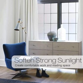 Resim Bi Dünya Shop Uv Engelleyici Buzlu Cam Filmi 2 Metre x 45 Cm. 