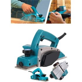 Resim Özgürce Güçlü 4400W Otomatik Şanzıman Çift Bıçaklı Planya Rende 