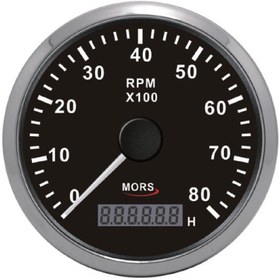 Resim Devir Göstergesi 8000 rpm Siyah 