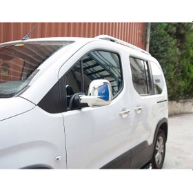 Resim Bomag Peugeot Expert Traveller Krom Ayna Kapağı 2 Parça Abs 2017 