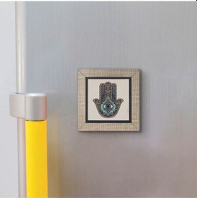 Resim Fatıma Nın Eli Baskılı Mdf Magnet 7x7 101 