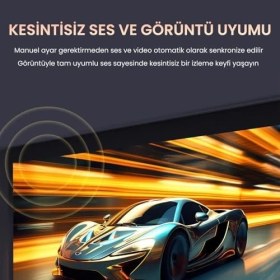 Resim TeknoKapsül 4K 30Hz HDMI Kvm Extender 120 Metre CAT5E/6 HDMI Menzil Genişletici Uzatıcı 
