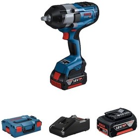 Resim Bosch Professional GDS 18V-1000 5.0Ah Çift Akülü Somun Sıkma - 06019J8304 