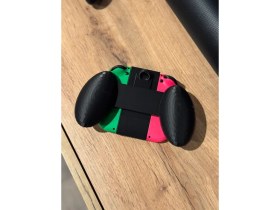 Resim Kttech Nintendo Switch Muadil Siyah Joy - Con Controller Grip Kol Tutucu 