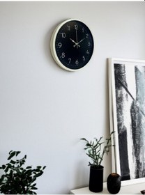 Resim 36 Cm Dekoratif Duvar Saati Açık 
