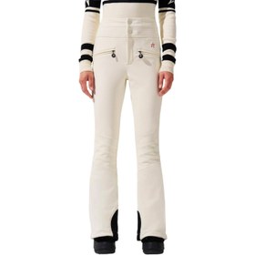 Resim Perfect Moment Aurora High Waist Flare Ski Pants Kadın Beyaz Kayak Pantolonu 