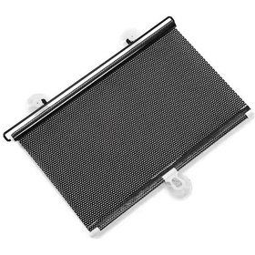 Resim Polham 58x125 Cm Geri Çekilebilen Araç İçi Ön Cam Güneşlik, Ev Tipi Cam Güneşlik Uv Engelleyici Perde 