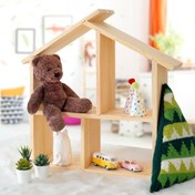 Resim Hobi Baby Demonte Ahşap Oyun Evi 