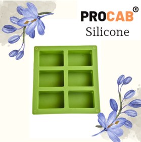 Resim PROCAB silicone 6’lı kek kalıbı 