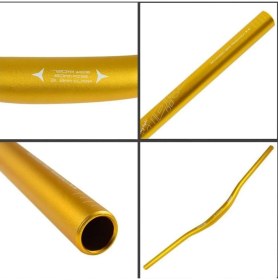 Resim Wake Riser Açılı 9mm Gidon Sarı 31.8mm 