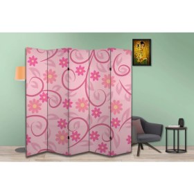 Resim Doğa Temalı Özel Tasarım Paravan Room Divider 180 x 200 cm 