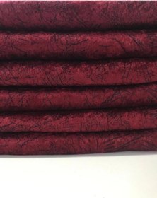 Resim Favoriteks Koltuk Çekyat Örtüsü Bordo Damar Desenli Kaymaz Taban Süngerli Üst Kumaş Kadife 