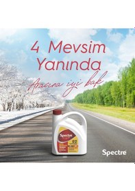 Resim Spectre Kırmızı Antifiriz 3 Litre -40 Derece + 1 Litre Cam Suyu 