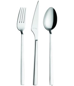 Resim Aryıldız Vogue 89 Parça Çatal Kaşık Bıçak Takımı Gümüş 