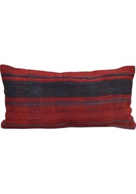 Resim Zehra Abla Halı Yeni El Dokuma Dekoratif Lumbar Kilim Kırlent Yastık Kılıfı 6616 Çok Renkli 