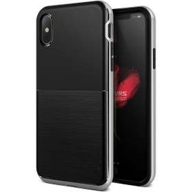 Resim VRS iPhone X High Pro Shield Kılıf Satin Silver 