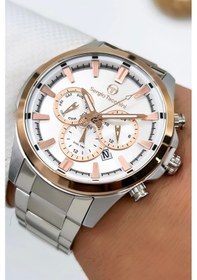 Resim Sergio Tacchini Premium Lüx Çelik Kordon Erkek Kol Saati Gümüş-beyaz Stsd006 Gümüş - Beyaz 