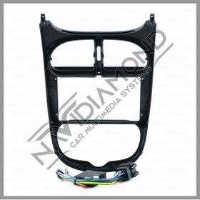 Resim NAVİDİAMOND PEUGEOT 206 PLUS 2006-2009 ANDROID TEYP ÇERÇEVE (9 INCH) Uyumlu - SOKET - CANBUS 