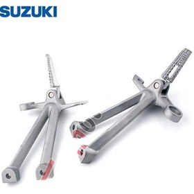 Resim Suzuki Gsxr 1000 2009-2010 Braketli Arka Basamak Seti Xf-064 