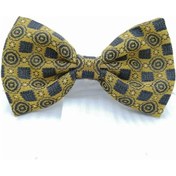 Resim Gold Siyah Desenli Farfallina Papyon Altın - Siyah 