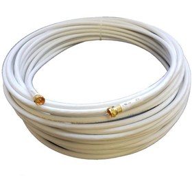 Resim herz 35metre Rg6 U6 Gold F Konnektörlü Hazır Uydu Anten Kablosu Full Hd 4k 