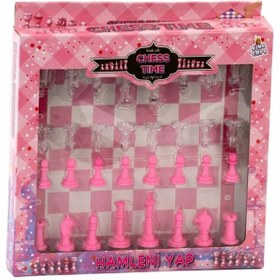 Resim BuradaBuldun Satranç Takımı - Pembe (5256) 