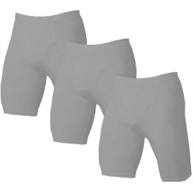 Resim Lycra Uzun Gri 3 Lü Boxer 1150x3 