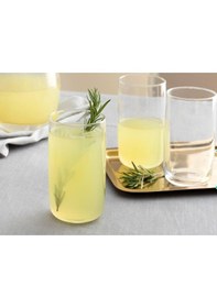 Resim English Home Sare Cam 3'Lü Meşrubat Bardağı 365 Ml 
