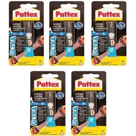 Resim Pattex Süper Japon Yapıştırıcı 3g Blister 5 Adet 